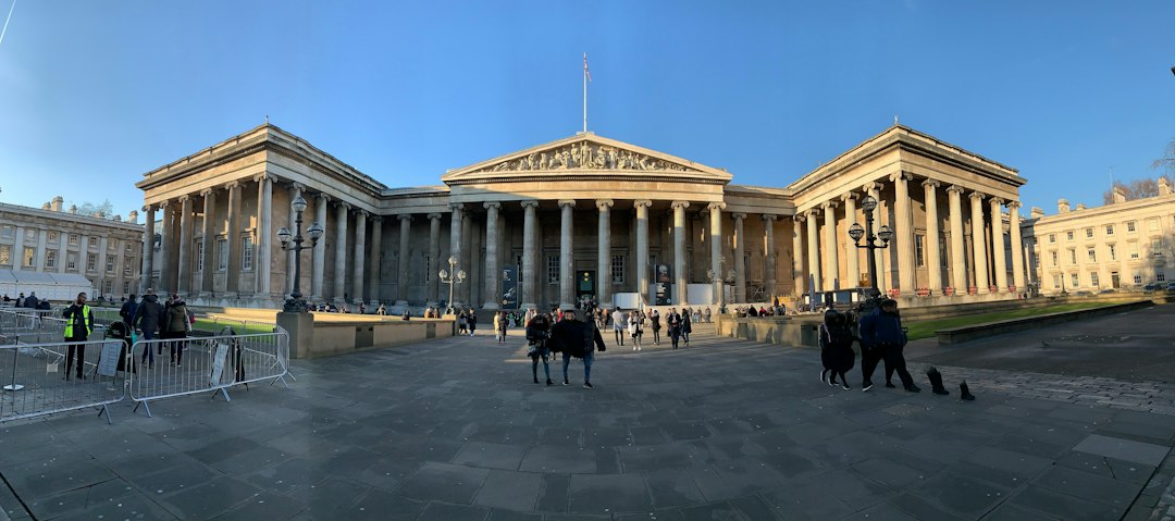 British Museum exterior, London