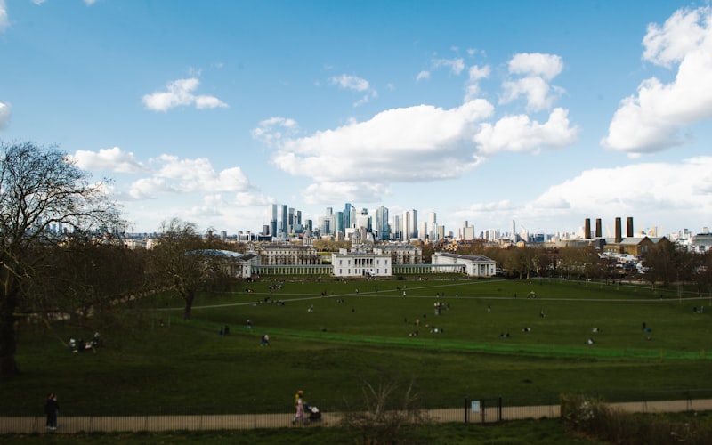 Greenwich Observatory London panoramic view