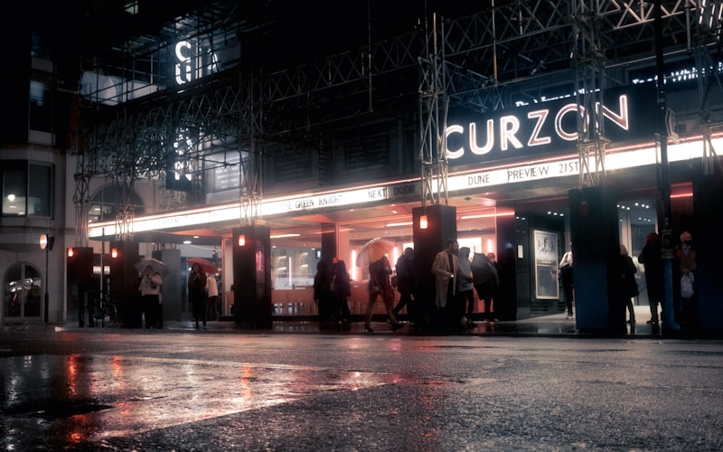 Piccadilly Circus at night, London